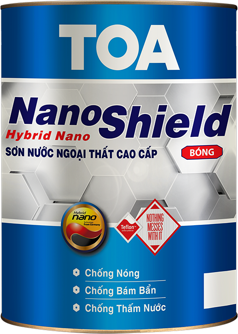 Sơn nước ngoại thất cao cấp TOA NanoShield - Sơn Hùng Anh - Công Ty TNHH Hùng Anh Paint